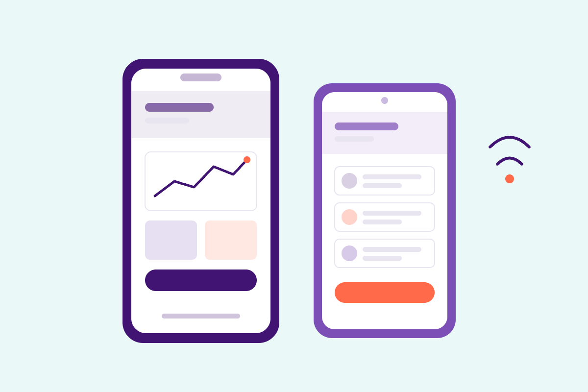 iOS and Android mobile trading apps developed by Data Genesis